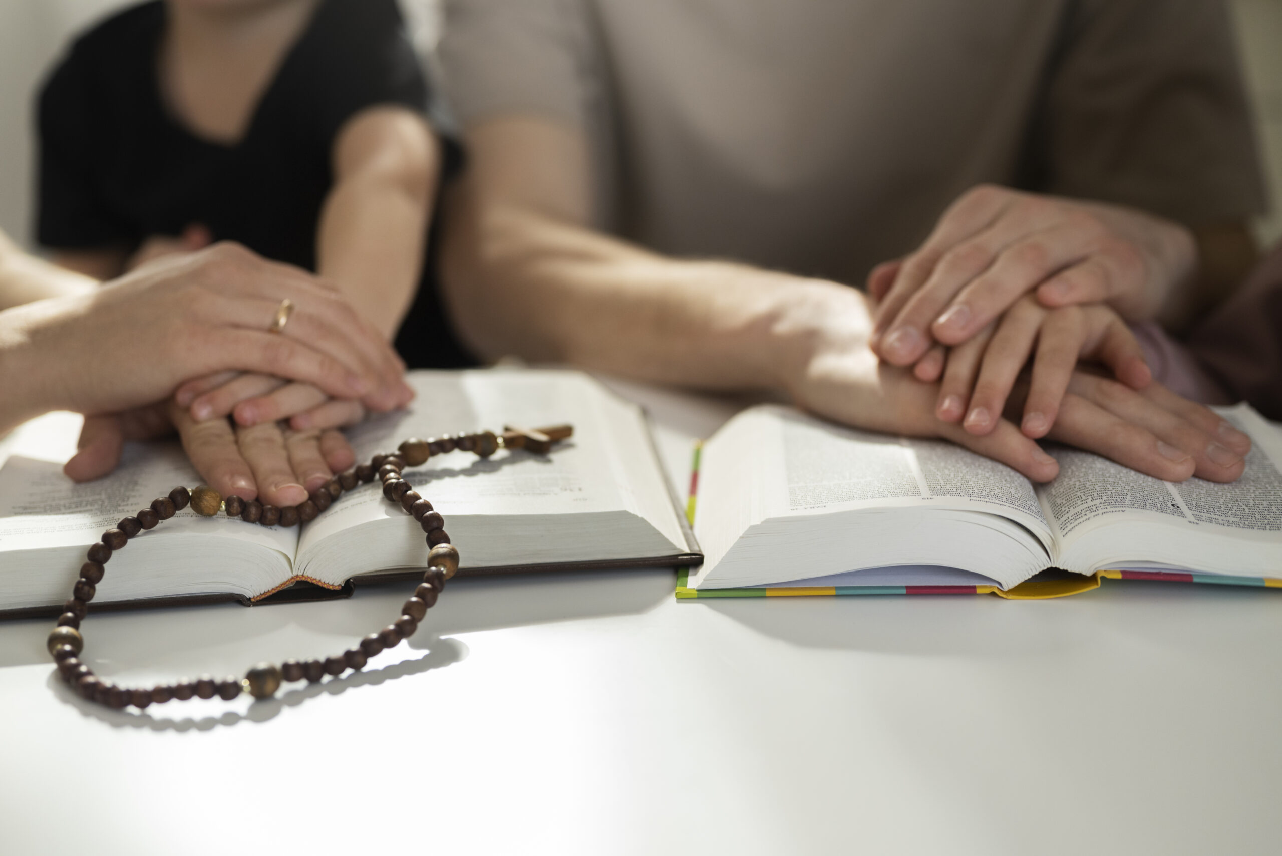 front-view-christians-reading-bible
